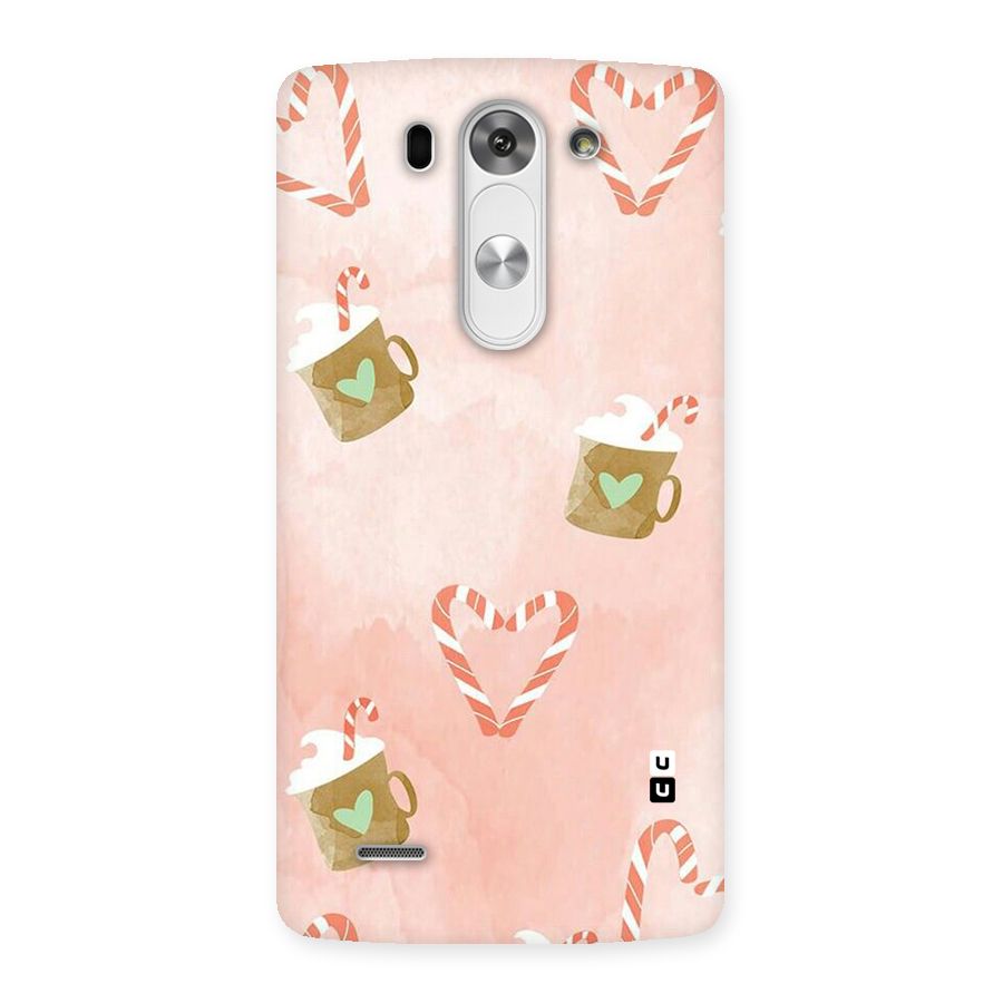 Coffee And Candies Back Case for LG G3 Beat