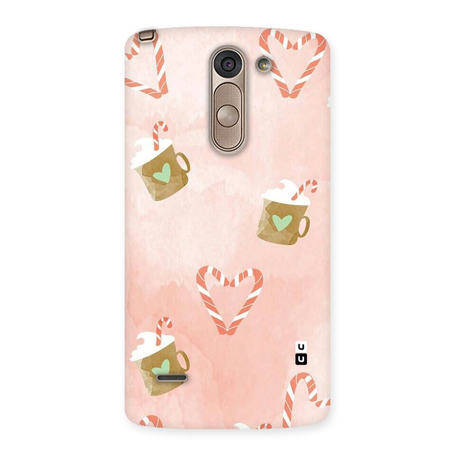 Coffee And Candies Back Case for LG G3 Stylus