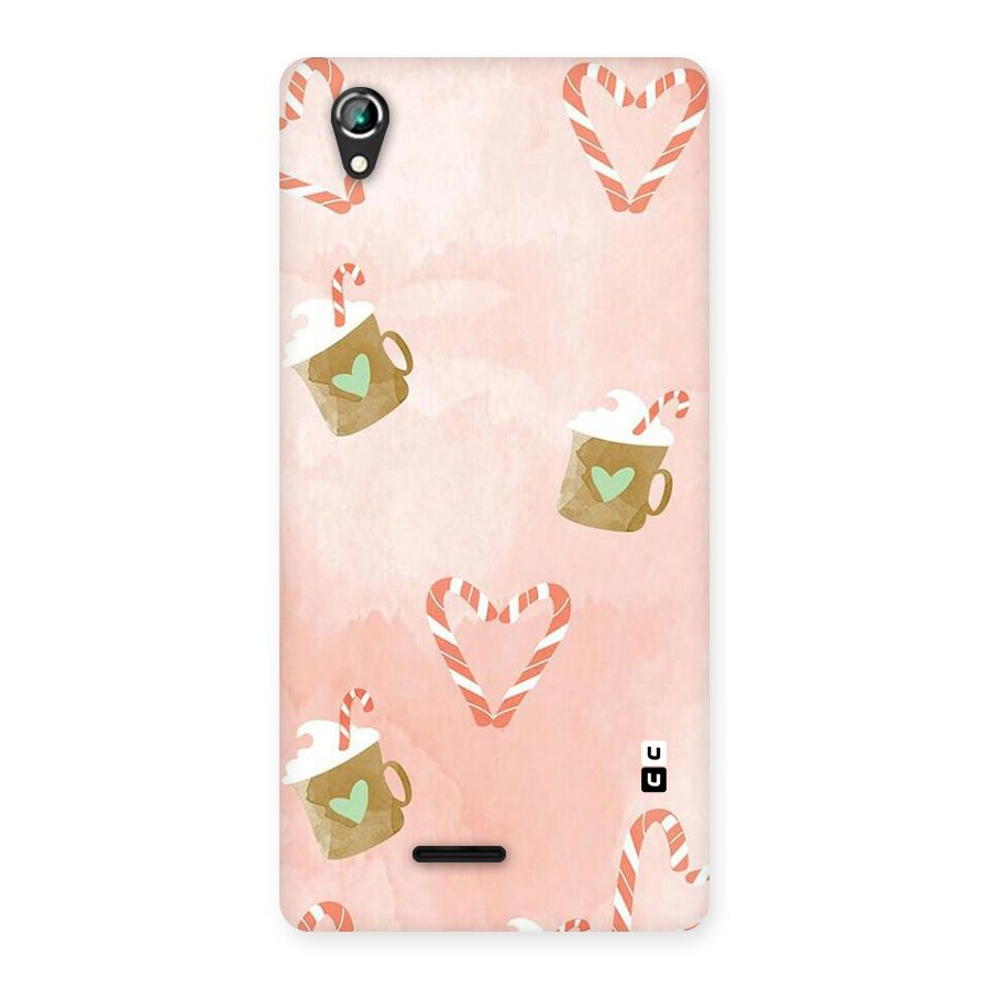 Coffee And Candies Back Case for Lava Iris 800