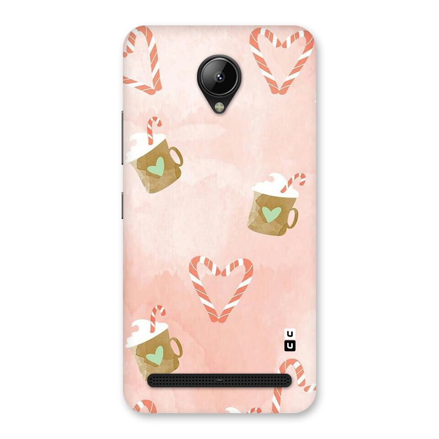 Coffee And Candies Back Case for Lenovo C2