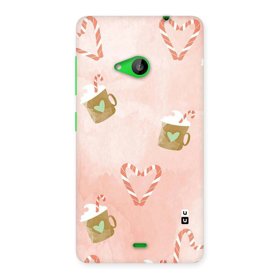 Coffee And Candies Back Case for Lumia 535