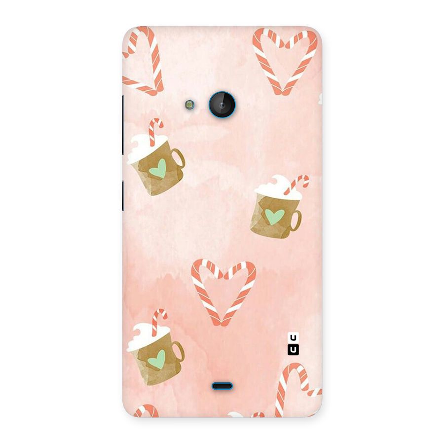 Coffee And Candies Back Case for Lumia 540