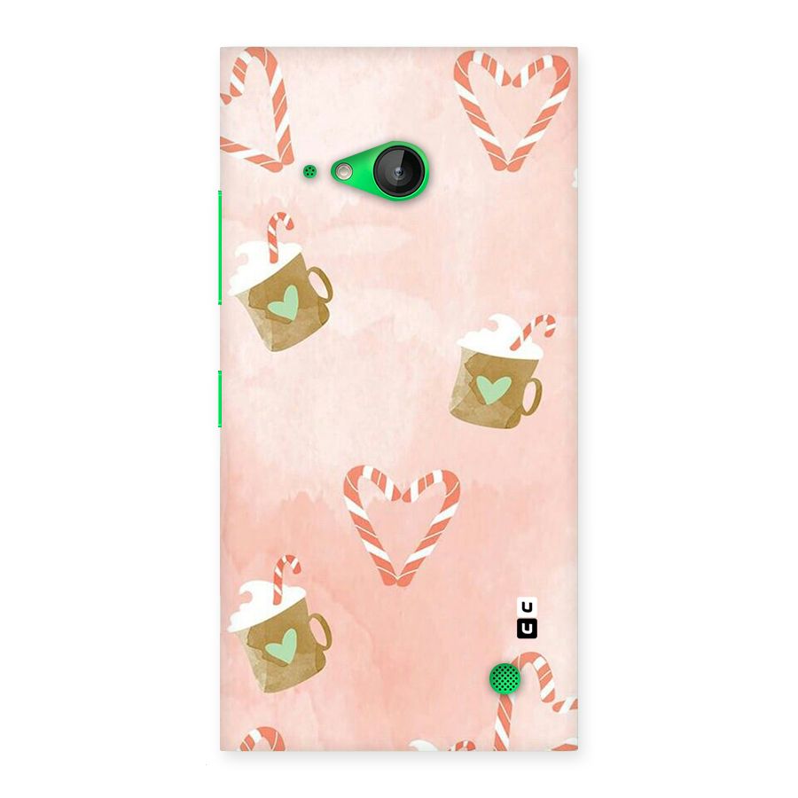 Coffee And Candies Back Case for Lumia 730