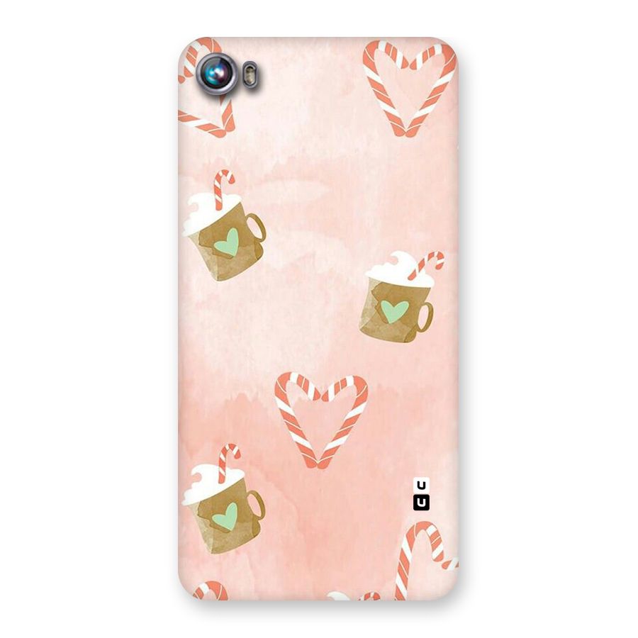 Coffee And Candies Back Case for Micromax Canvas Fire 4 A107