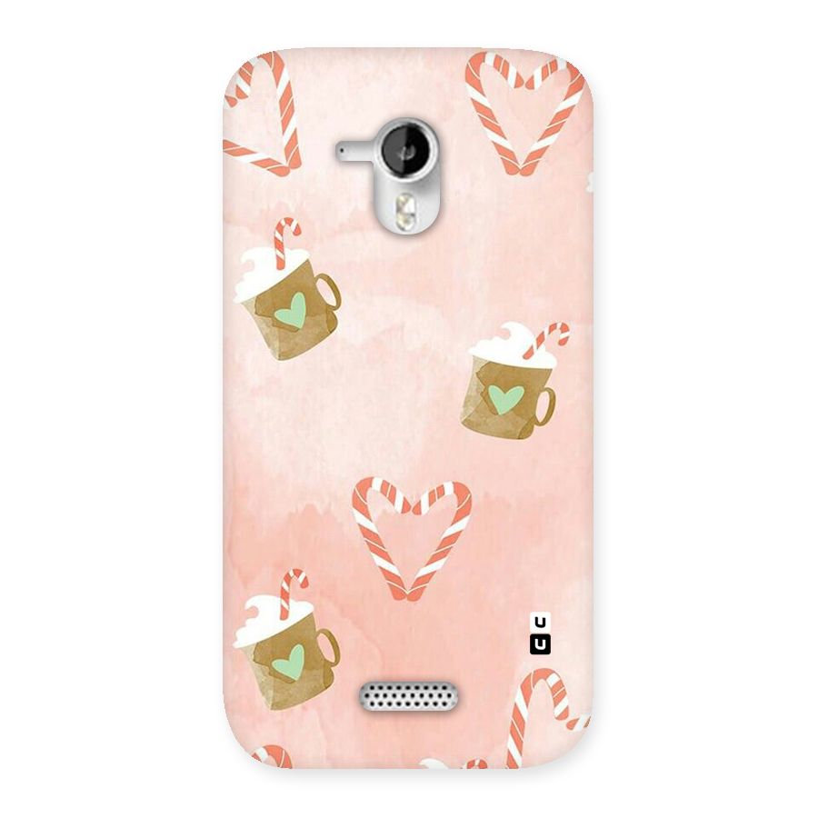 Coffee And Candies Back Case for Micromax Canvas HD A116