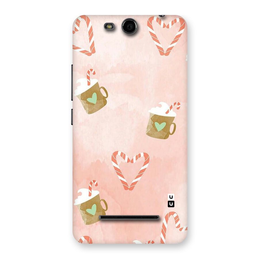 Coffee And Candies Back Case for Micromax Canvas Juice 3 Q392