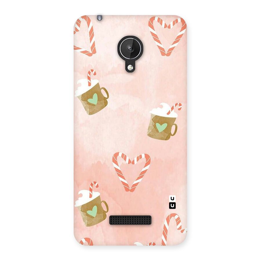 Coffee And Candies Back Case for Micromax Canvas Spark Q380
