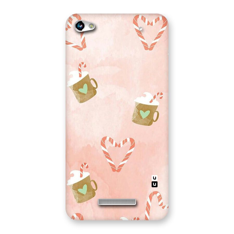 Coffee And Candies Back Case for Micromax Hue 2
