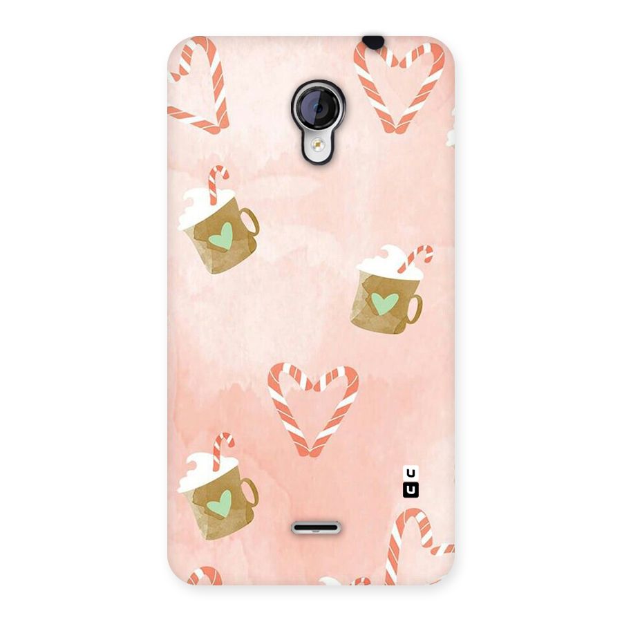 Coffee And Candies Back Case for Micromax Unite 2 A106