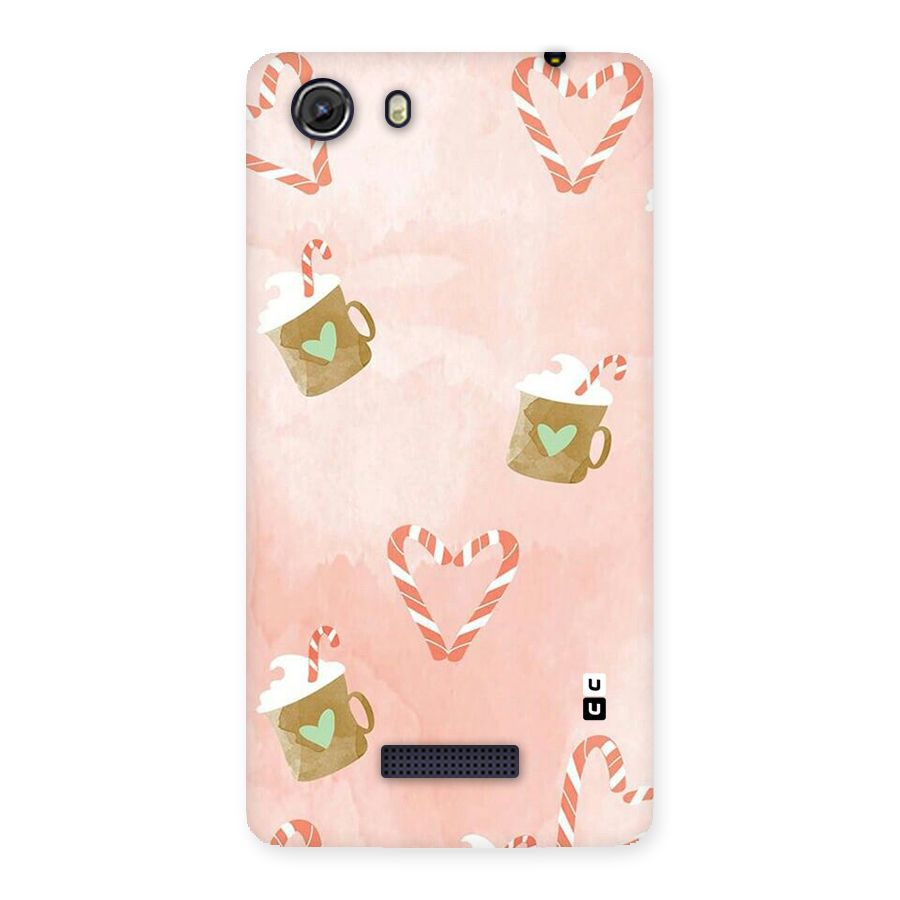 Coffee And Candies Back Case for Micromax Unite 3