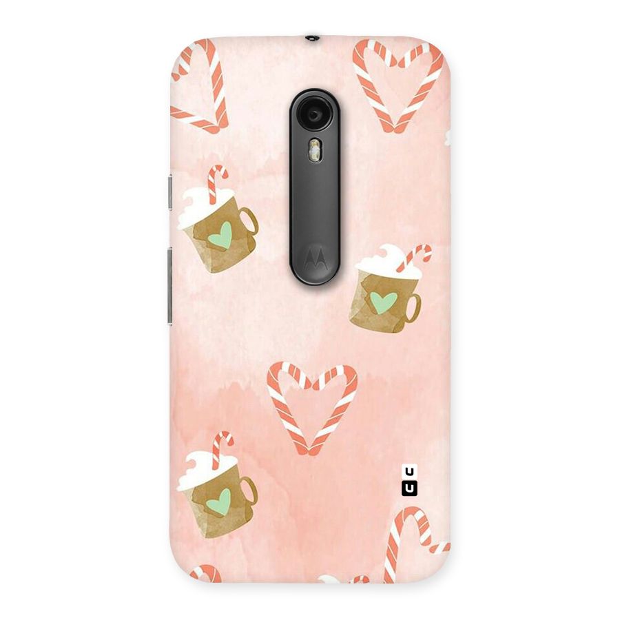 Coffee And Candies Back Case for Moto G3