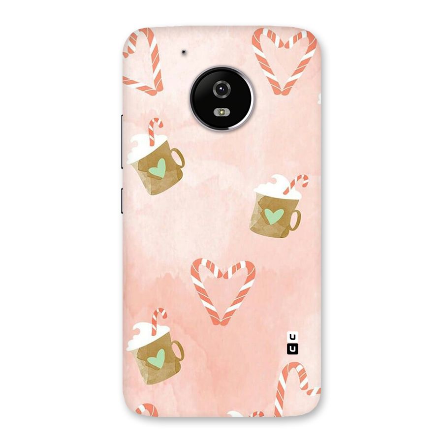 Coffee And Candies Back Case for Moto G5