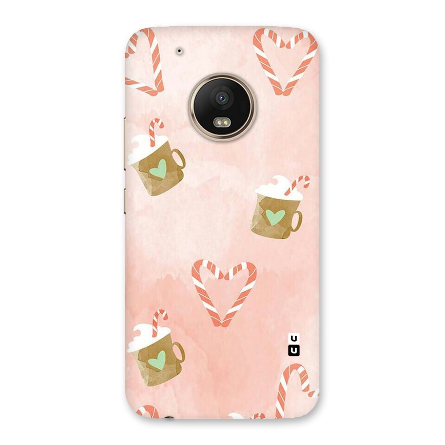 Coffee And Candies Back Case for Moto G5 Plus