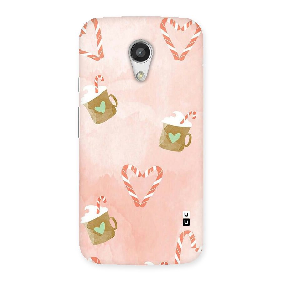 Coffee And Candies Back Case for Moto G 2nd Gen