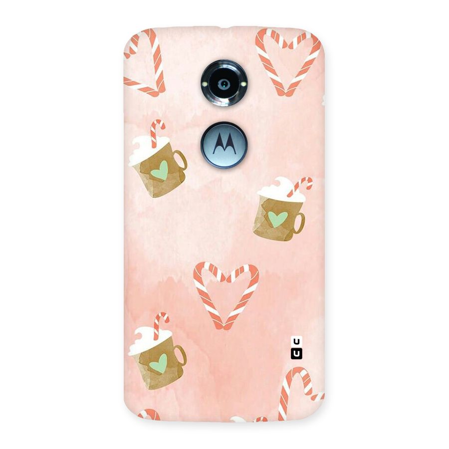 Coffee And Candies Back Case for Moto X 2nd Gen