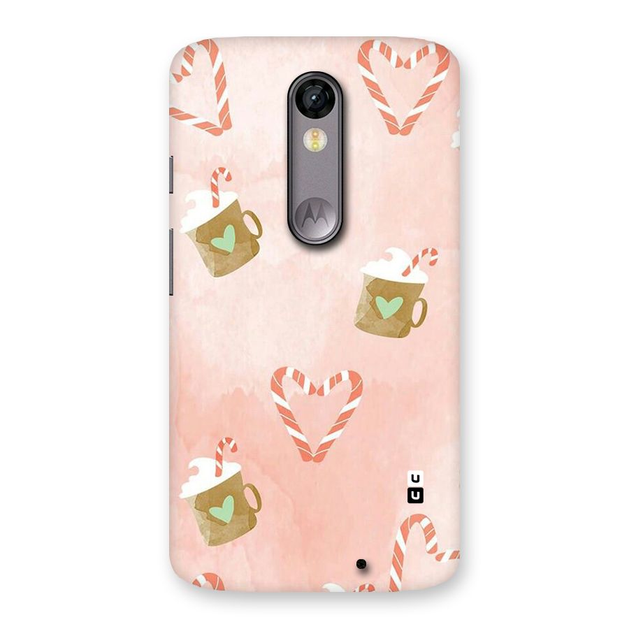 Coffee And Candies Back Case for Moto X Force