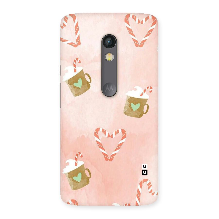 Coffee And Candies Back Case for Moto X Play