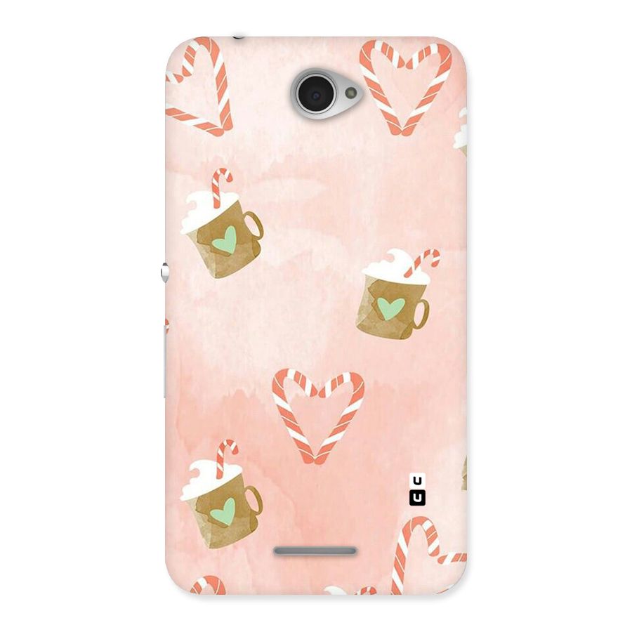 Coffee And Candies Back Case for Sony Xperia E4