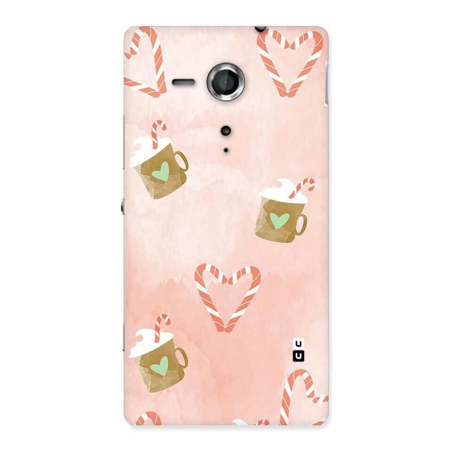 Coffee And Candies Back Case for Sony Xperia SP