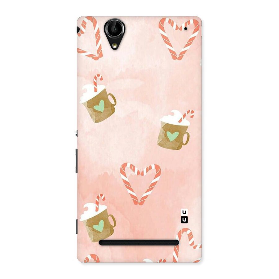 Coffee And Candies Back Case for Sony Xperia T2