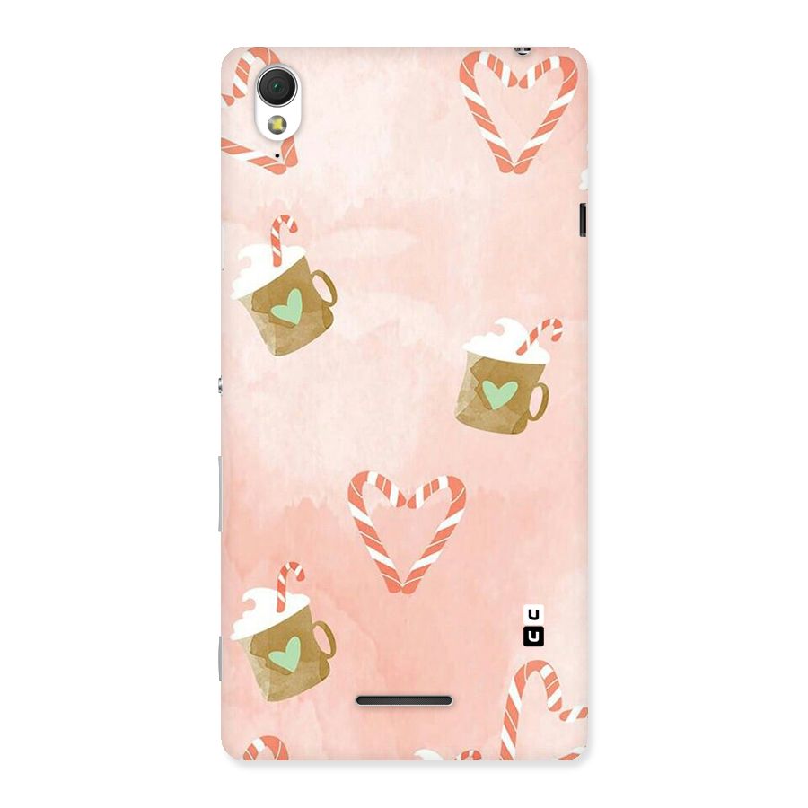 Coffee And Candies Back Case for Sony Xperia T3