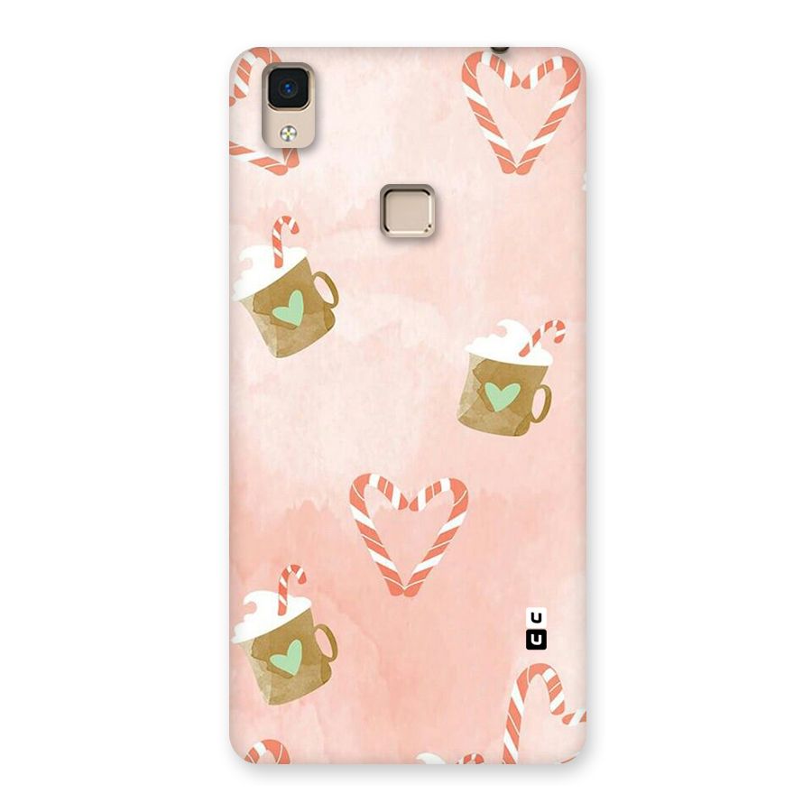 Coffee And Candies Back Case for V3 Max