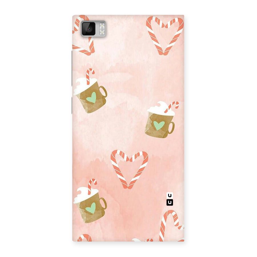 Coffee And Candies Back Case for Xiaomi Mi3