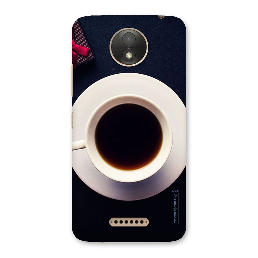 Coffee And Cookies Back Case for Moto C Plus