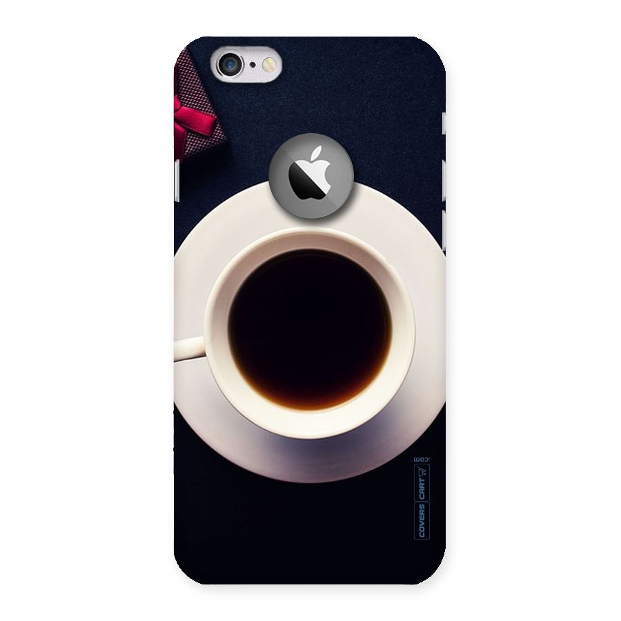 Coffee And Cookies Back Case for iPhone 6 Logo Cut