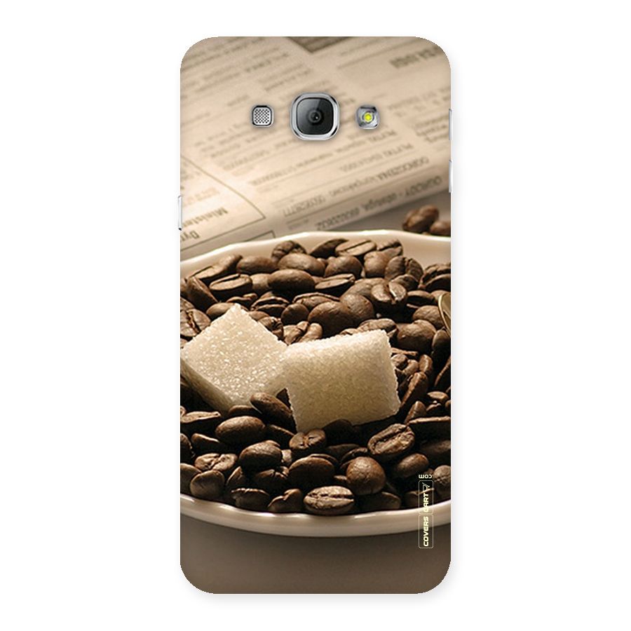 Coffee And Sugar Cubes Back Case for Galaxy A8