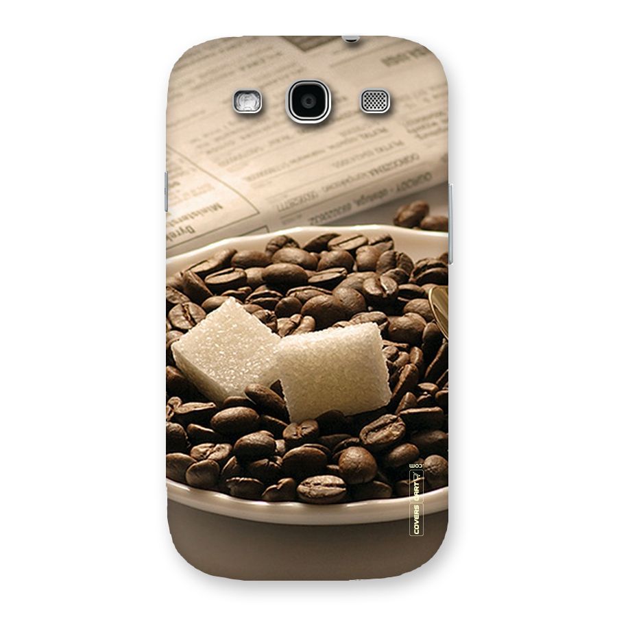 Coffee And Sugar Cubes Back Case for Galaxy S3
