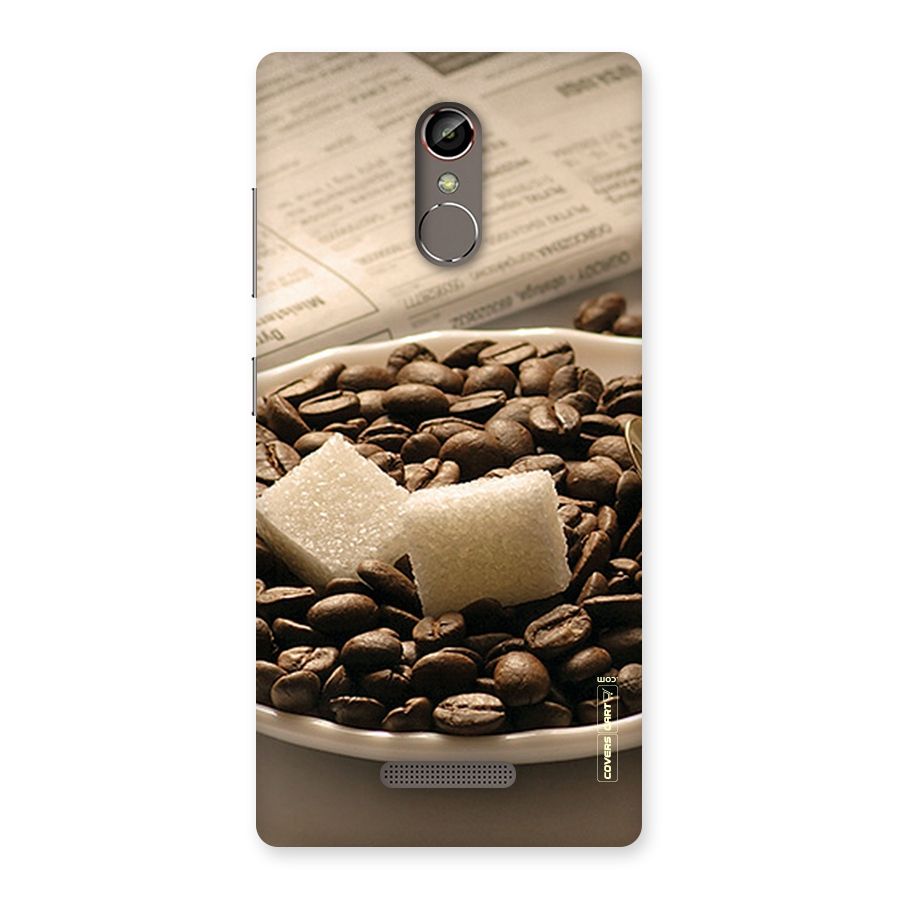 Coffee And Sugar Cubes Back Case for Gionee S6s