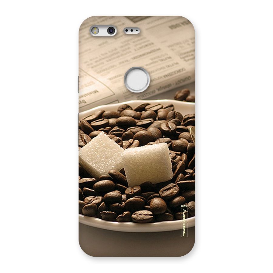 Coffee And Sugar Cubes Back Case for Google Pixel