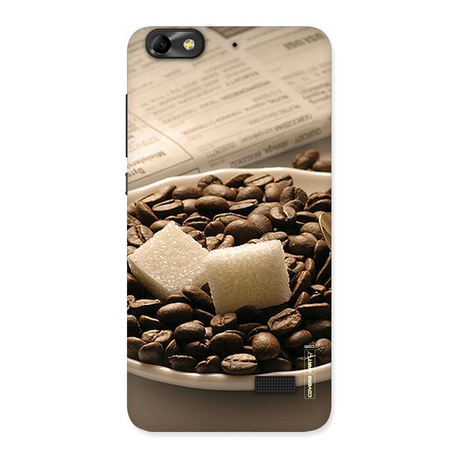Coffee And Sugar Cubes Back Case for Honor 4C