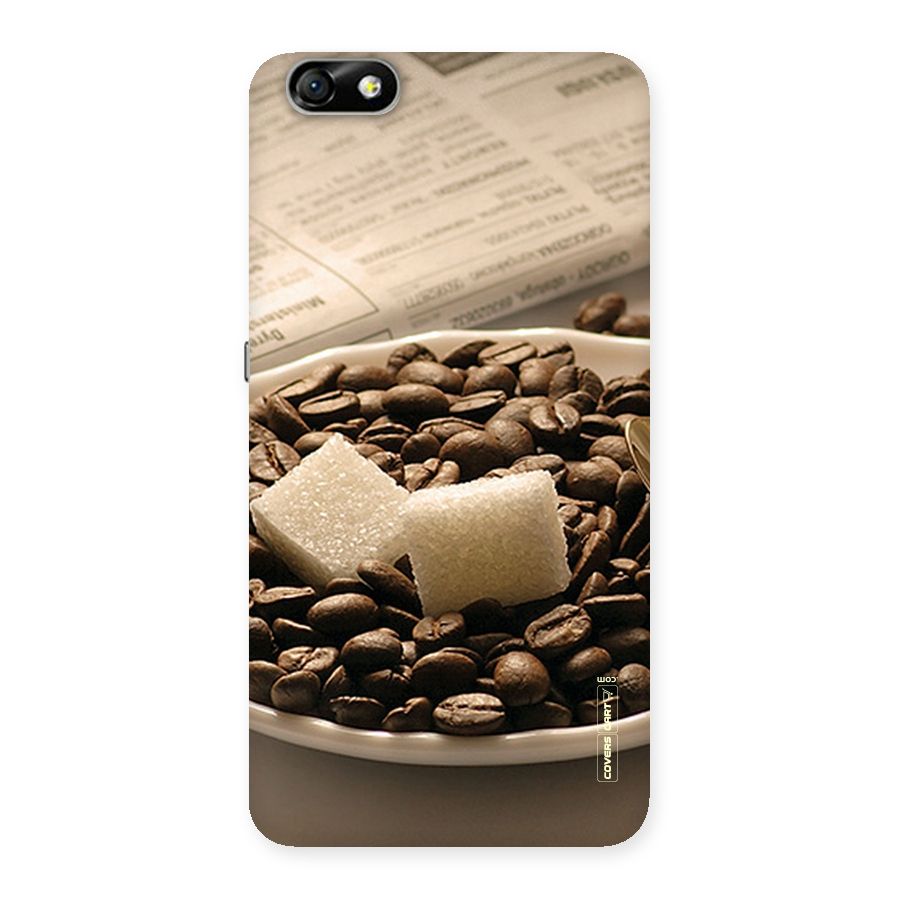 Coffee And Sugar Cubes Back Case for Honor 4X