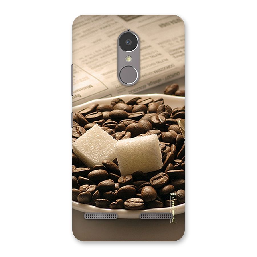 Coffee And Sugar Cubes Back Case for Lenovo K6