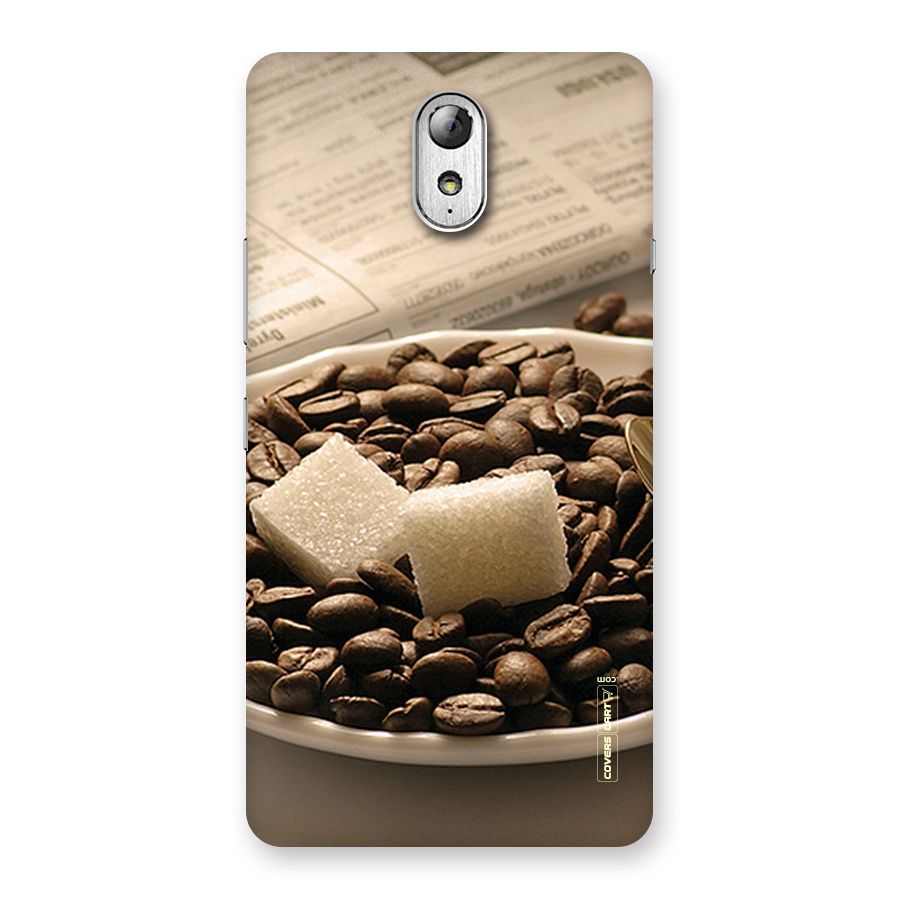 Coffee And Sugar Cubes Back Case for Lenovo Vibe P1M