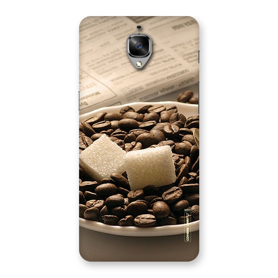 Coffee And Sugar Cubes Back Case for OnePlus 3T