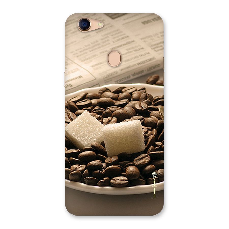 Coffee And Sugar Cubes Back Case for Oppo F5