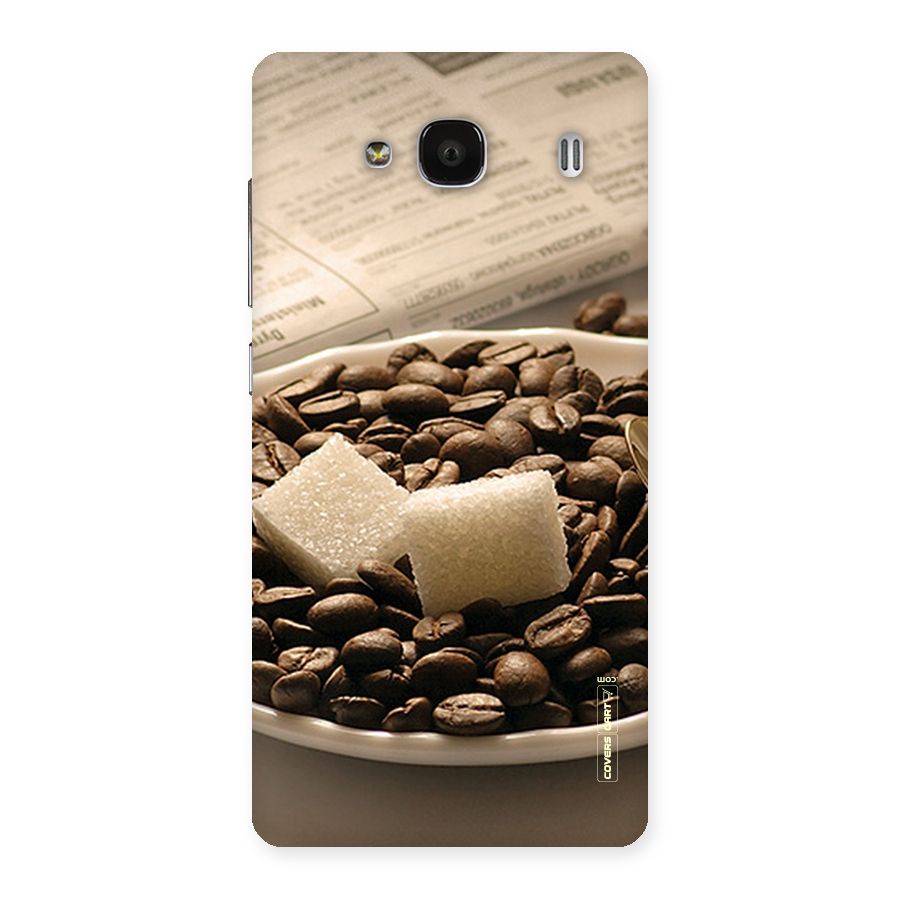 Coffee And Sugar Cubes Back Case for Redmi 2