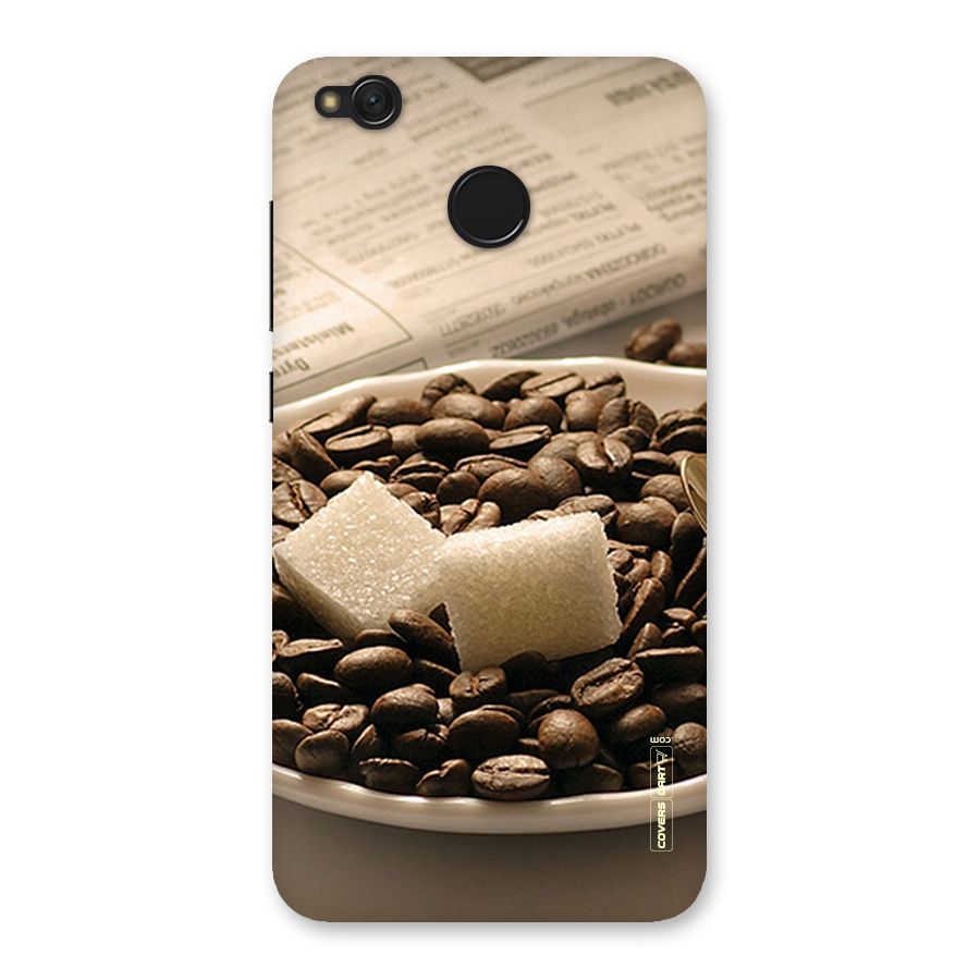 Coffee And Sugar Cubes Back Case for Redmi 4