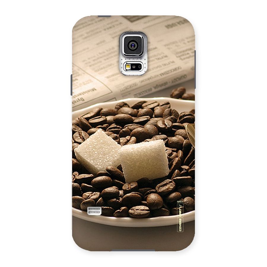 Coffee And Sugar Cubes Back Case for Samsung Galaxy S5
