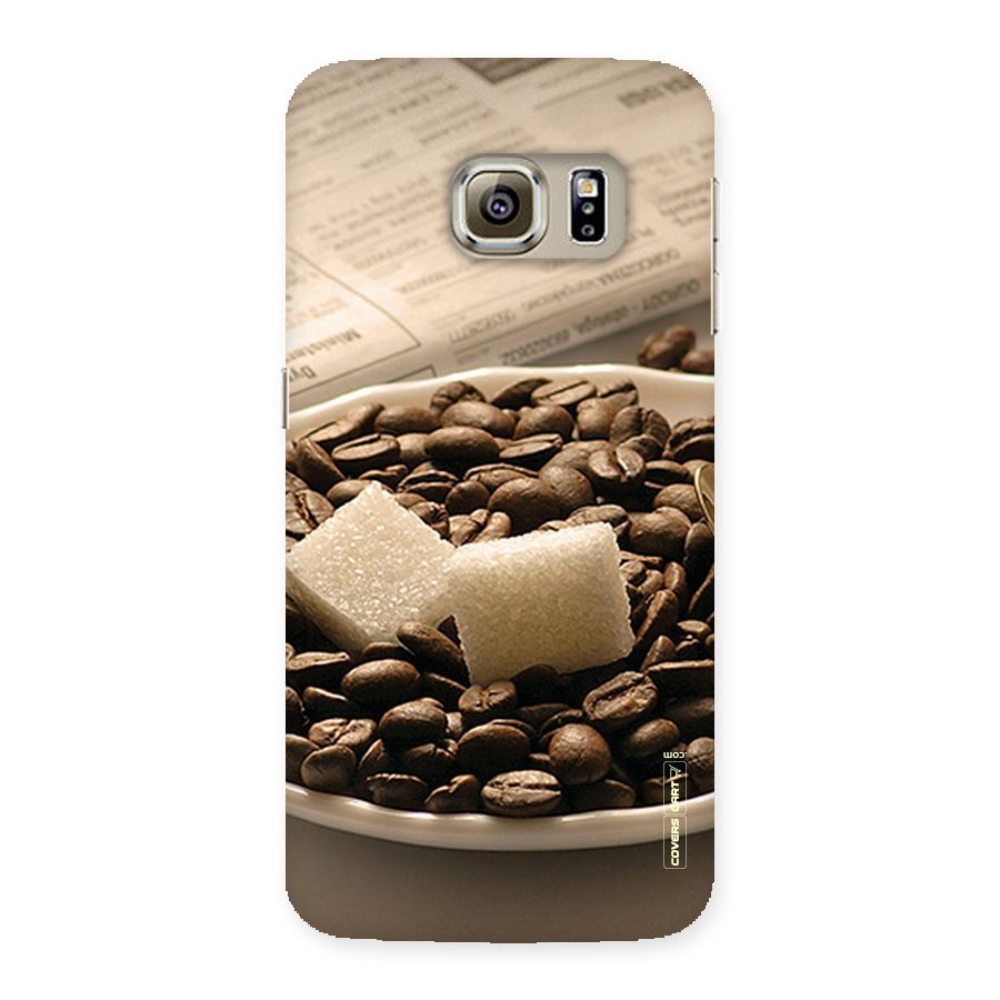 Coffee And Sugar Cubes Back Case for Samsung Galaxy S6 Edge