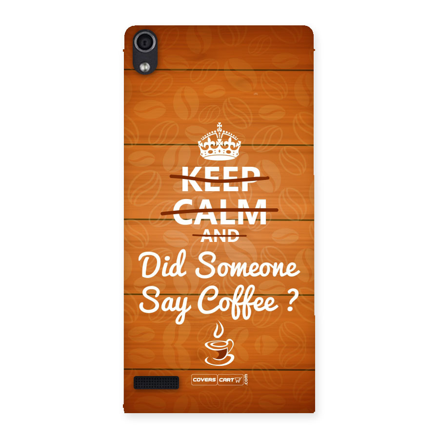 Coffee Ardour Back Case for Ascend P6