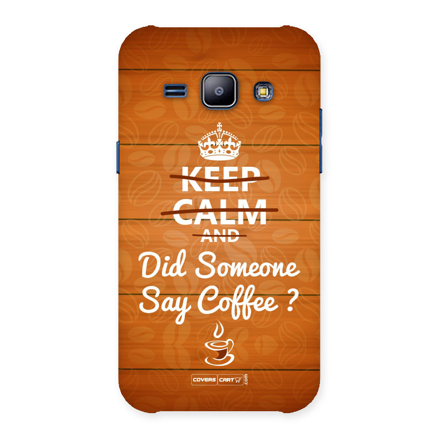 Coffee Ardour Back Case for Galaxy J1