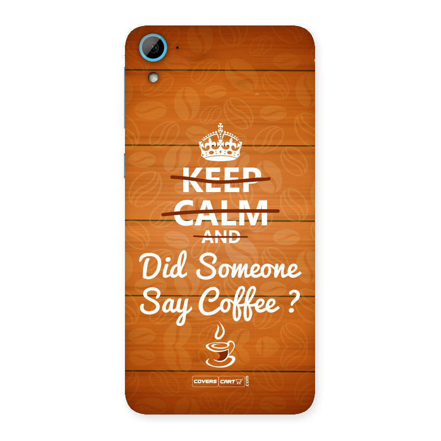 Coffee Ardour Back Case for HTC Desire 826