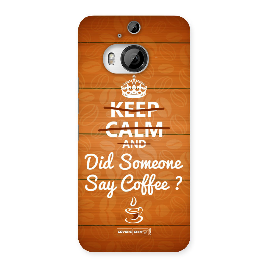 Coffee Ardour Back Case for HTC One M9 Plus