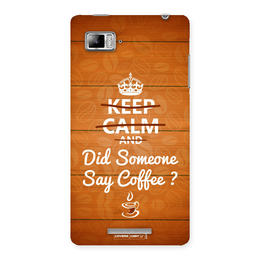 Coffee Ardour Back Case for Lenovo Vibe Z K910