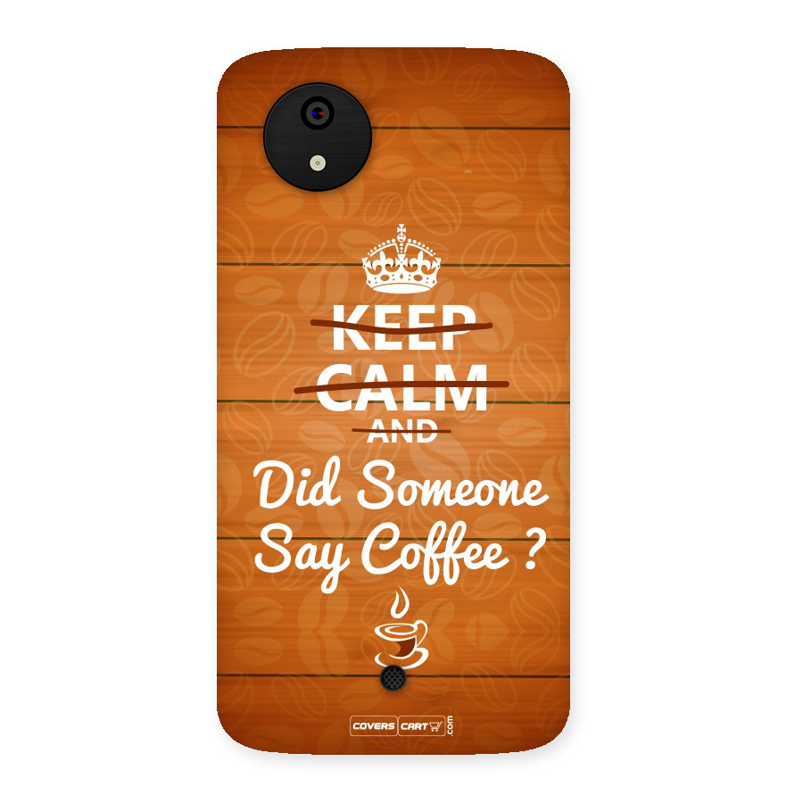 Coffee Ardour Back Case for Micromax Canvas A1