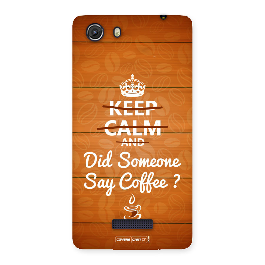 Coffee Ardour Back Case for Micromax Unite 3